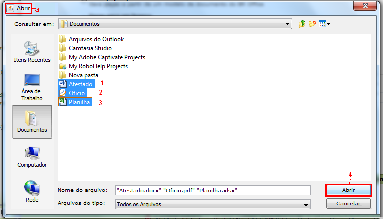 2.3.2- Como inserir mais de uma peça simultaneamente: De forma semelhante ao procedimento anterior, siga os passos até clicar em adicionar (figuras 6, item g) e dê continuidade da seguinte forma: a.