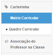 Cadastro de Matriz Curricular - GOES Acesse a Secretaria Escolar Digital: