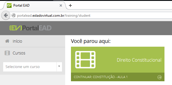 8. Vídeo aulas com opção em 3 qualidades em streaming adaptativo. 9. Recurso de indicação se gostou ou não da aula. 10.