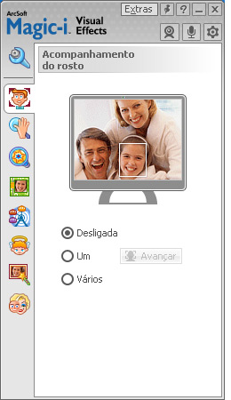 Messenger Skype 1 Clique em Iniciar (Windows XP) ou no Botão Iniciar do Windows Vista > Todos os Programas > ArcSoft Webcam Companion 3 > Iniciar utilitário.