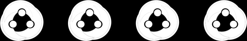 A logomarca tem predominância circular. O círculo está intimamente relacionado ao orgânico.