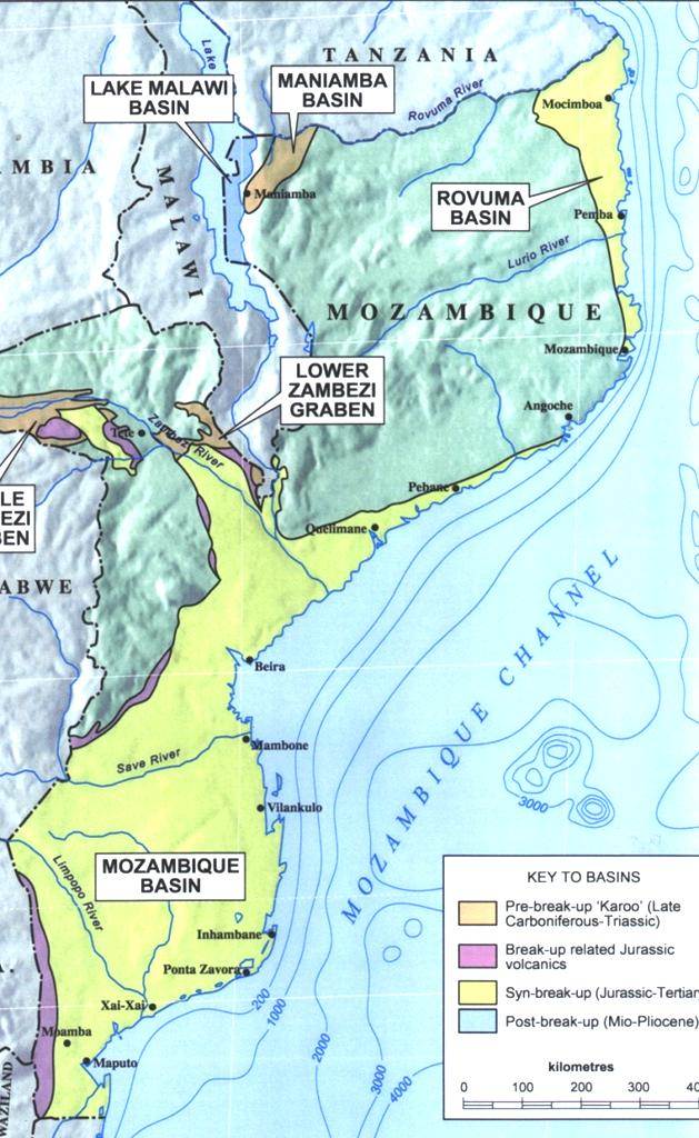 BCIS SEDIMENTRES Rovuma Moçambique