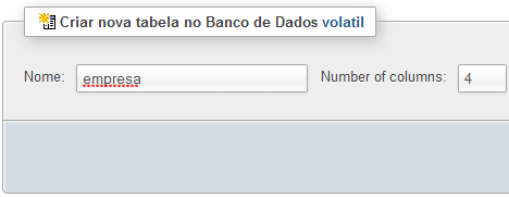 8 Figura 6 - PHPMyAdmin Atribua um nome ao BD. Nesta apostila iremos adotar volatil.