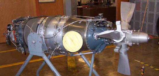 O motor turboélice pode ser usado com diferentes configurações.