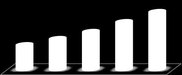 Segunda Empresa do Mercado com 22,1% MKT Faturamento com crescimento médio