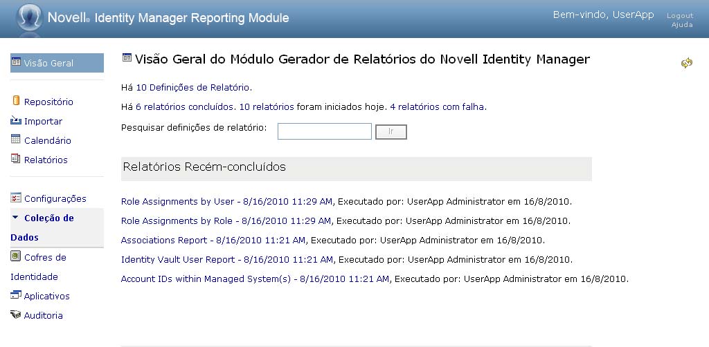 Quando você clica nesse botão, a janela de login para o módulo gerador de relatórios abre em uma nova janela: Comportamento de Single Sign-On (SSO).