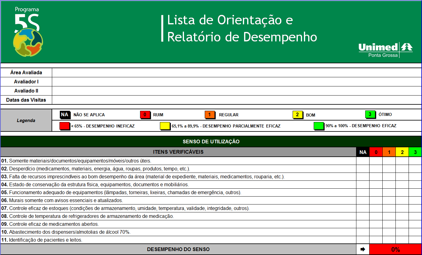 Lista de Orientação