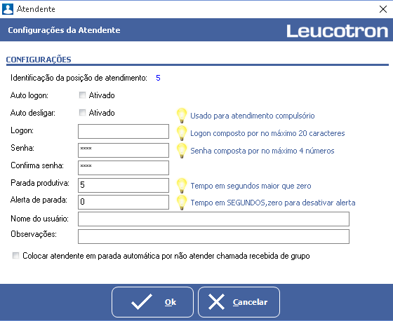 Definição de grupo prioritário para atendentes pertencentes a mais de um grupo Quando um atendente pertence a mais de um grupo de atendimento e está livre, o critério de encaminhamento de chamadas