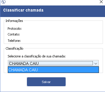 Cadastro de novo número para retorno do discador Para acessar a tela de telefones deverá alterar o cadastro do contato já existente.