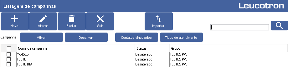 DISCADOR Discagem automática na disponibilidade de atendente livre (power dialer) Havendo um atendente livre e ativo no Call Center, o discador dispara uma chamada ao atendente e sequencialmente a um