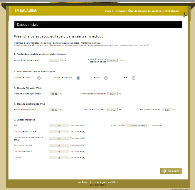 Custos indiretos: custos complementares não sujeitos à produção. Por exemplo, em RH e pessoal da administração. Tenha em conta que estes custos se imputam ao resto do processo.