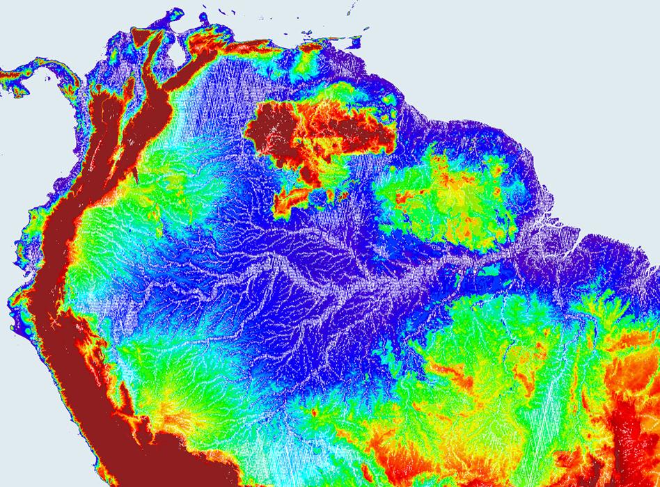 Devido a esta produtividade, os recursos naturais são abundantes, e as florestas de várzea são densamente ocupadas deste o período pré-colombiano.