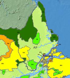 Região 5 Sudeste do Amapá 1 REBIO Parazinho 2 REBIO Lago Piratuba 3 REBIO