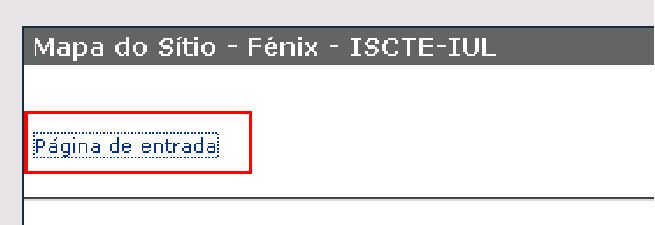 1 Entrar no Fénix Para aceder ao serviço Fénix, deverá abrir o seu Browser (Internet Explorer ou Mozilla Firefox) e escrever https://fenix.iscte.pt conforme imagem abaixo.
