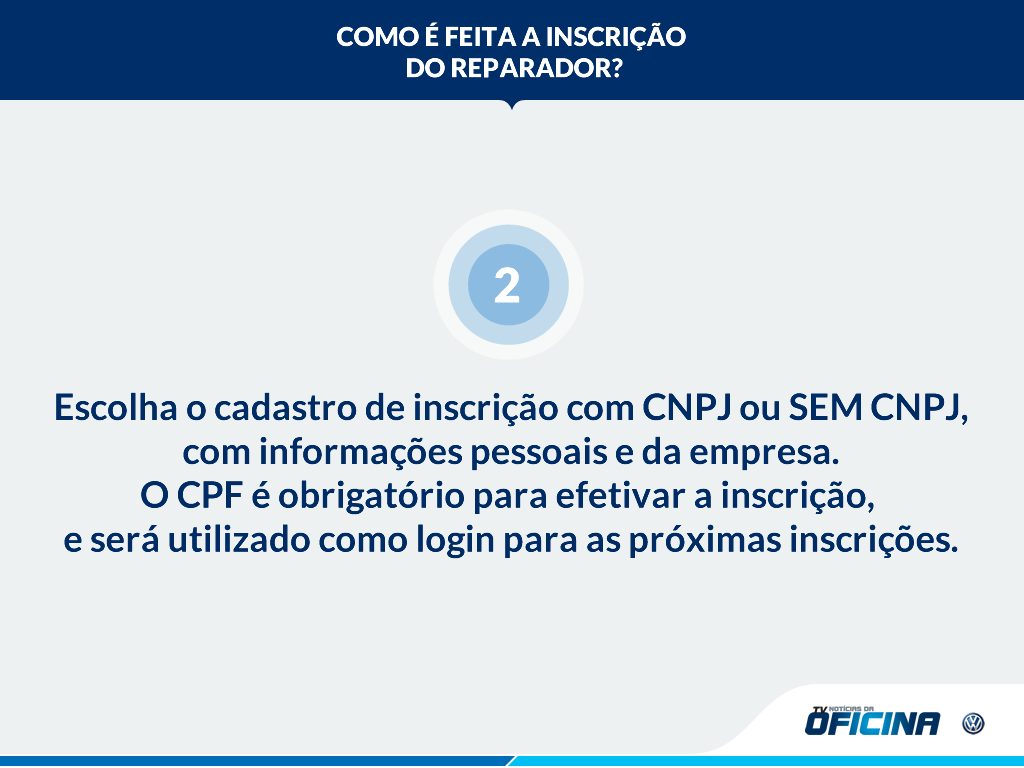 Selecione a concessionária em que deseja fazer o Treinamento e em seguida preencha o campo CPF que é obrigatório, caso já possua