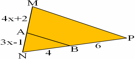 EXERCÍCIOS (1) Nos triângulos abaixo, determine a medida x indicada.