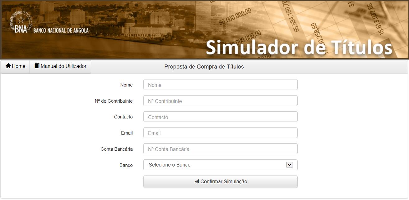 Figura 4 Lista de títulos selecionados Passo Seguinte: Após selecção dos identificadores de títulos pretendidos, pode finalizar a simulação clicando no botão Passo Seguinte.