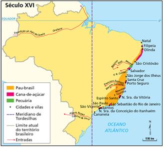 Cana-de-açúcar Contexto: século XVI (1534).