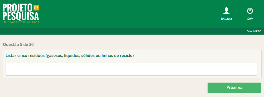 Inicialmente, os orientadores elaboram as questões a serem respondidas pelas empresas, com base nas informações necessárias para os estudos e enviam para a aprovação do comitê de ética.