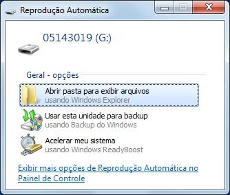 Número de Série do aparelho Ao conectar seu aparelho, o computador irá