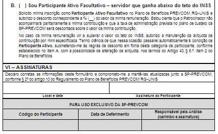 10/14 Figura 9: Termo de Opção pela Retroatividade de