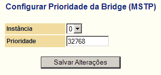 Instância MSTP Operações MSTP mapeiam VLANs dentro de instâncias. Pacotes atribuídos a VLANs são transmitidos ao longo de caminhos diferentes dentro regiões MST.