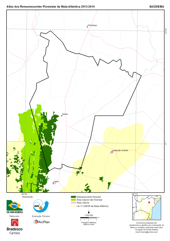 Mapas por Município Bahia 1.