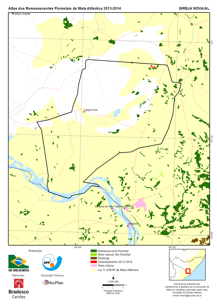 Mapas por Município Alagoas Mais