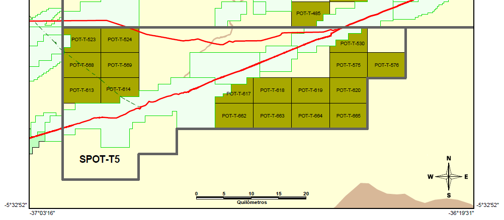 produção ou desenvolvimento GENESIS 2000 PROEN Produção da Bacia (2012) Porção Terrestre: