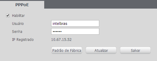 Período de registro: intervalo de tempo em que a câmera envia um pacote de solicitação de registro ao servidor.