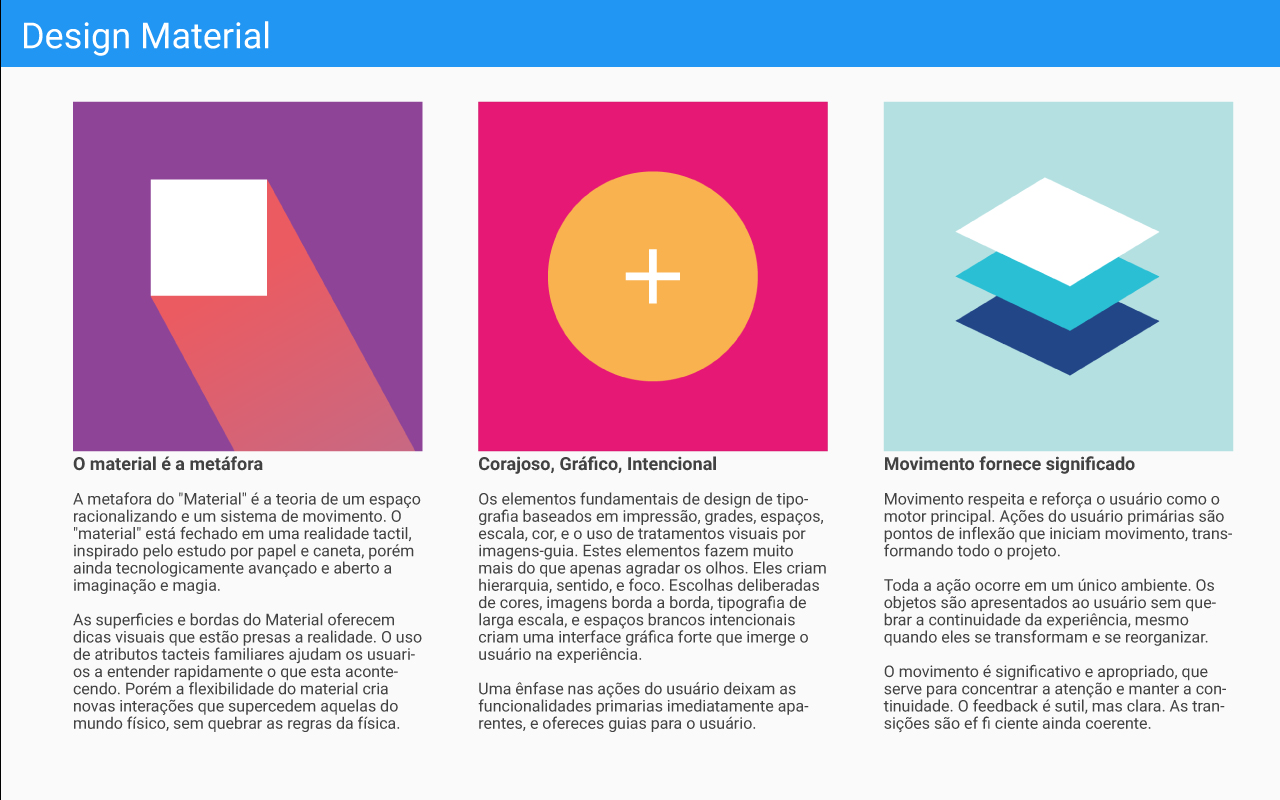 Layout Seção 2 (História de