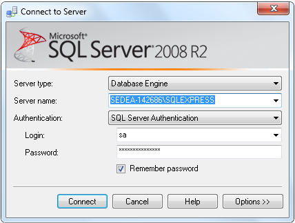 Feche o SQL Server. 2. No Firefox, abra o endereço da aplicação (ex: http://localhost/esussamu); 3.