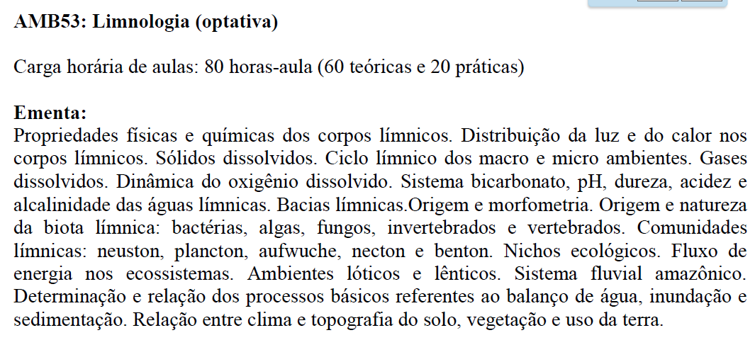 Universidade Federal de Rondônia-UNIR Departamento de Engenharia Ambiental-DEA Disciplina: Limnologia Introdução a Limnologia (resumo dos capítulos: 1, 2, 3 e 5)