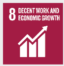 8 - Promover o crescimento económico inclusivo e sustentável, o pleno emprego produtivo e o trabalho digno para todos 8.