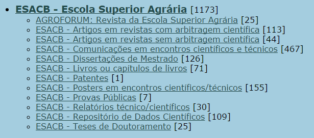 Acesso aberto ao conhecimento científico Repositório Científico do IPCB AUTOR Visibilidade