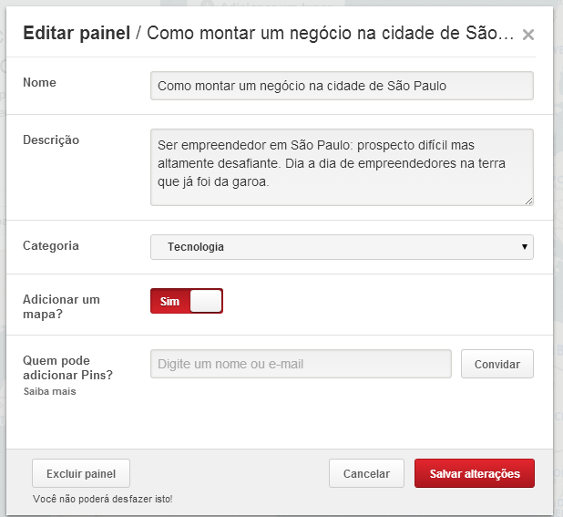 Confira a criação de um painel de exemplo aplicando as dicas anteriores: Tudo