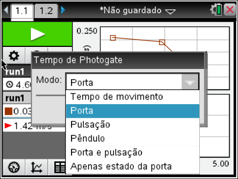 Abra uma nova página de gráficos e estatística b /~ 5: Adicionar Dados e Estatística Para ver a reta que melhor se ajusta faça b 4: analisar- 6: regressão Escolhendo depois a reta de regressão que