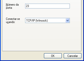 Configuração no Conversor Serial/Ethernet Abra o