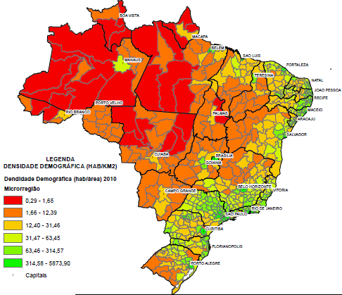 Questão Regional Brasileira A configuração regional