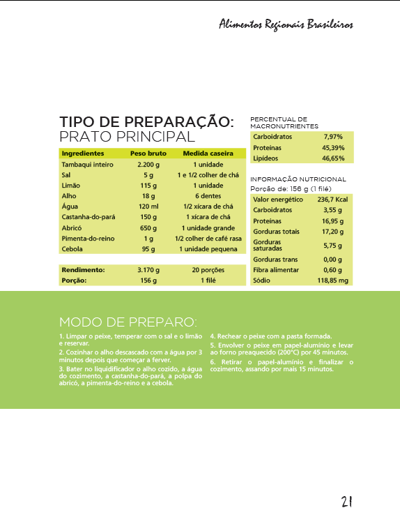 características, uso culinário,