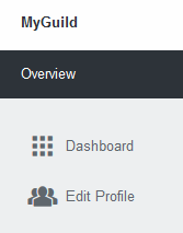 Dashboard [Painel de Bordo] do MyGuild Através do Dashboard do MyGuild pode alterar o seu perfil de utilizador [User Profile] ou de empresa[company Profile], inscrever-se no Great Taste 2016 e aceder