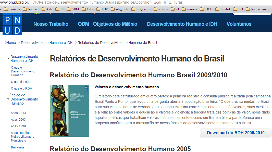 O IDH - Índice de Desenvolvimento Humano Publicado pela primeira vez em 1990, o índice foi recalculado para os anos anteriores, a partir de 1975. Aos poucos, o IDH tornou-se referência mundial.