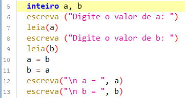 Aplicação do Teste de Mesa LINHA a b 7 (12)?