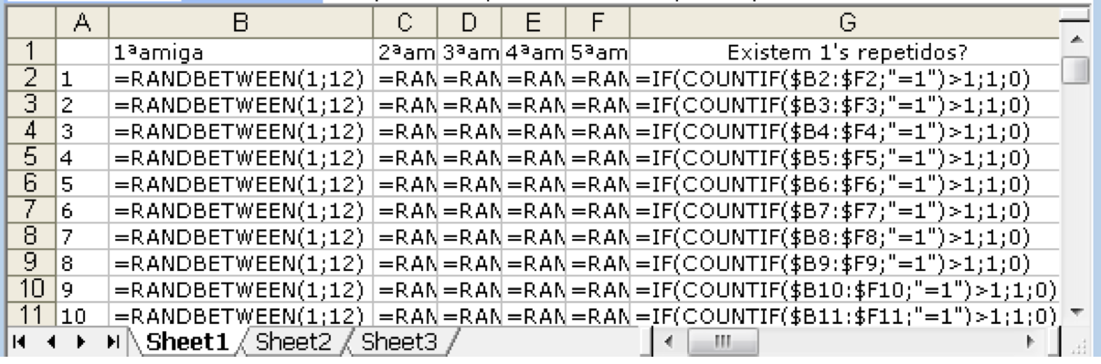 Uma vez definido este modelo e tendo em conta o que dissemos na página 4 sobre a forma de calcular a probabilidade de um acontecimento (soma das probabilidades dos acontecimentos elementares que o