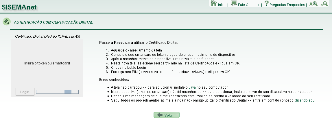 Ver Lembrete: Esta opção mostra o lembrete de senha que foi cadastrada pelo usuário, sendo aplicável somente para aqueles usuários que já trocaram sua senha e neste momento cadastraram um lembrete de