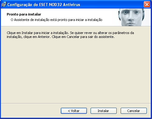 Para maior proteção, marque a opção Ativar detecção de aplicativos potencialmente não desejados, aumentando assim segurança da proteção do nod 32.