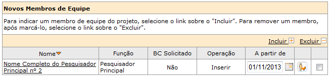 5) Será apresentada uma tela com os dados da Solicitação de Mudança em questão, somente para visualização. Clique em Confirmar Participação, no alto da tela: 6) Uma tela como esta será apresentada.