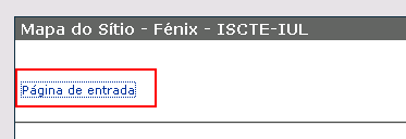 1. Entrar no Fénix Para aceder ao serviço Fénix, deverá abrir o seu Browser (Internet Explorer ou Mozilla Firefox) e escrever https://fenix.iscte.pt conforme imagem abaixo.