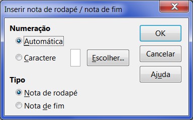 Caracteres especiais (Símbolos ) Para inserir um caractere especial que não está presente no teclado como: β, π,,,,,,,, vá ao menu Inserir / Caractere especial.