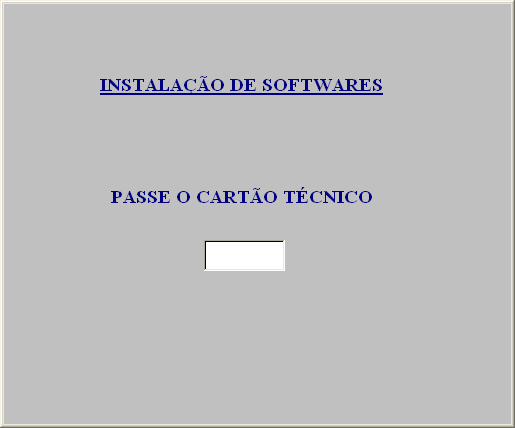 10. CONFIGURAÇÃO DO TERMINAL CAIXA (TPC/THI ). OBS.